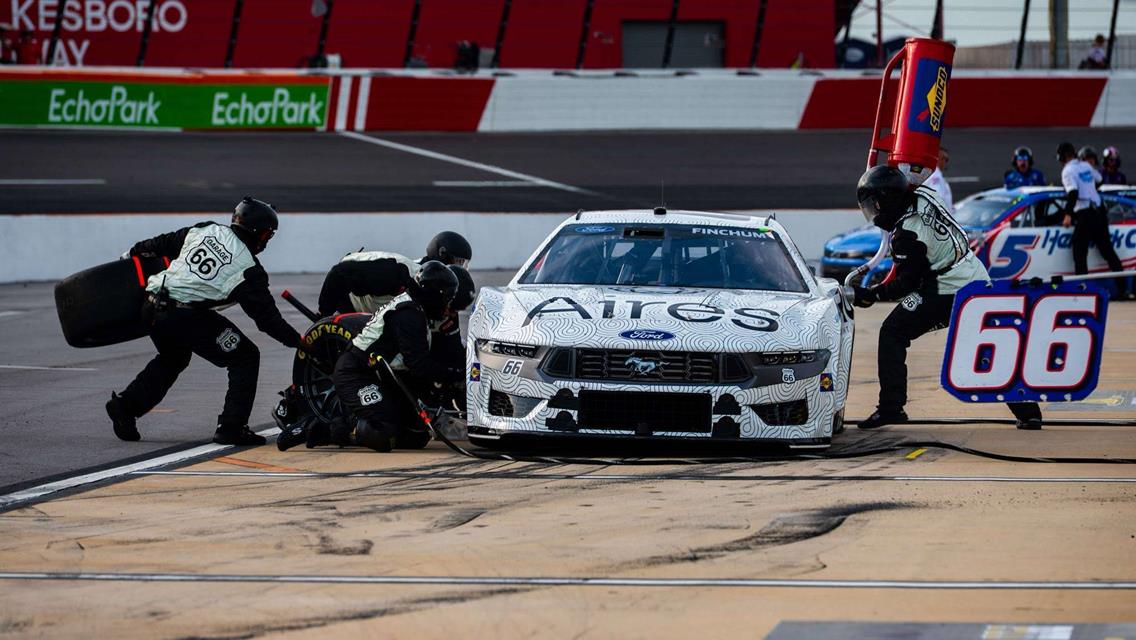 Chad Finchum at the 2025 NASCAR All-Star Open at North Wilkesboro Speedway on May 16-18.
