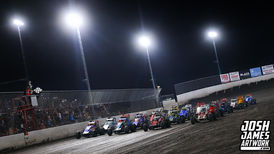 USAC Indiana Sprint Week action rolls on to &#39;The Class Track&#39; Tri-State Speedway!