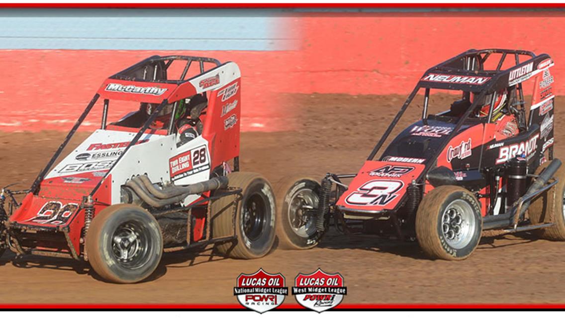 NEUMAN &amp; McCARTHY TEAMING FOR POWRi NATIONAL MIDGET CAMPAIGN