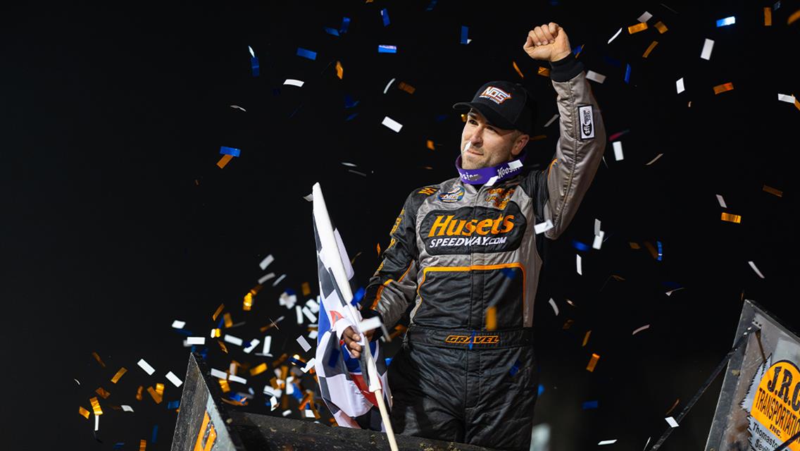 Gravel Sweeps Magnolia for Third World of Outlaws Win of Season