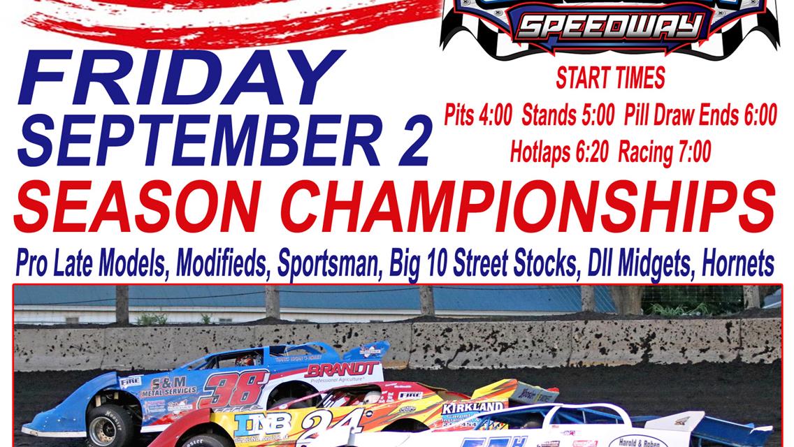 POWRi D-II Midgets Friday, 10/2 - Lincoln Speedway Championship Night