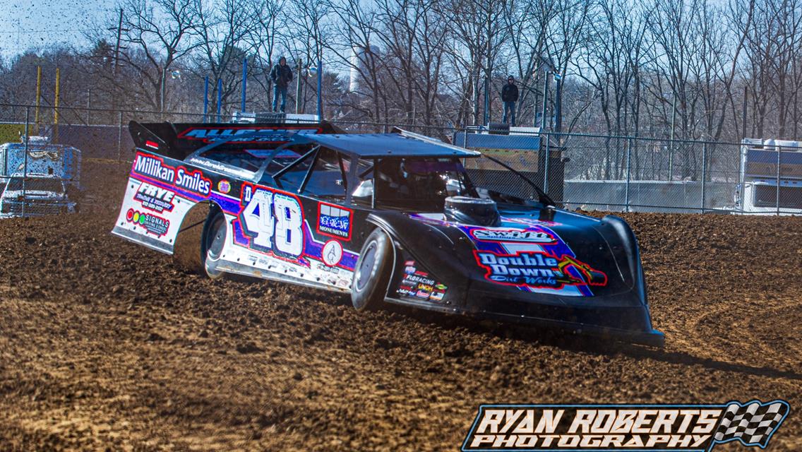 Brownstown Speedway (Brownstown, IN) – Lucas Oil Late Model Dirt Series – Indiana Icebreaker – March 21st, 2025. (Heath Lawson Photo)