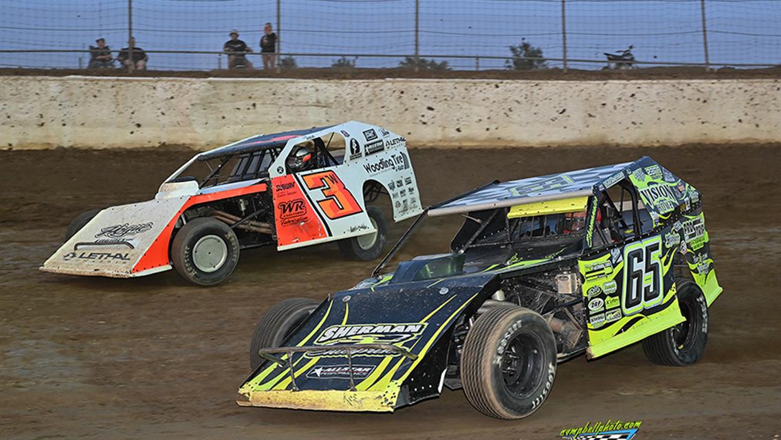 Anderson and Sherman wrap up points titles, while Dippman, Woodling, and Heyder grab feature wins