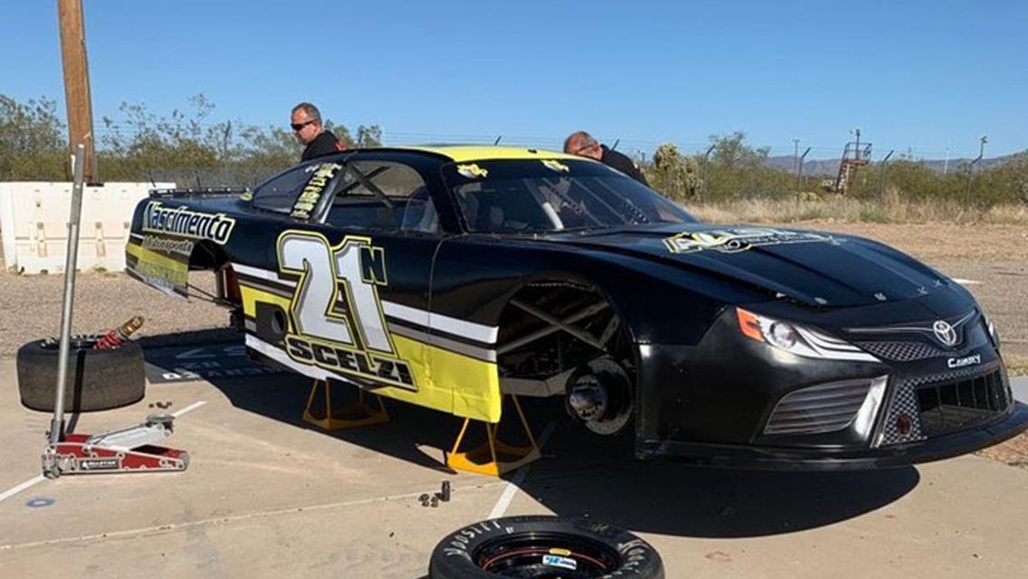 Giovanni Scelzi Produces Pair of Top 10s During Debut at Tucson Speedway