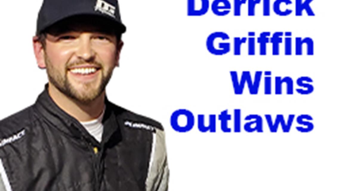 Griffin Wins Outlaws 50; Winslow 2nd; Taylor 3rd.