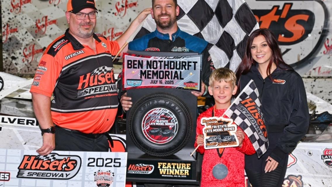 Huset&#39;s Speedway (Brandon, SD) – Tri-State Series – Ben Nothdurft Memorial – July 16th, 2025. (Jamie Laine Photography)