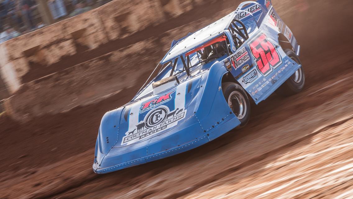 Cherokee Speedway (Gaffney, SC) – Carolina Clash Super Late Model Series &amp; Mid-East Super Late Model Series – Blue/Gray – November 17th, 2024. (Steve Moore Photo)