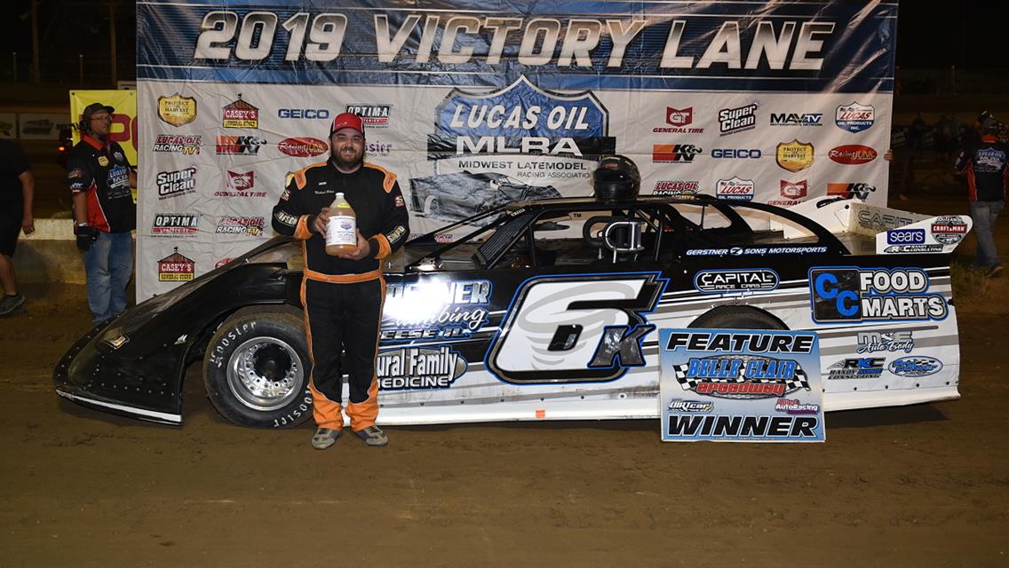 Kloos snags first career MLRA win at Belle-Clair Speedway