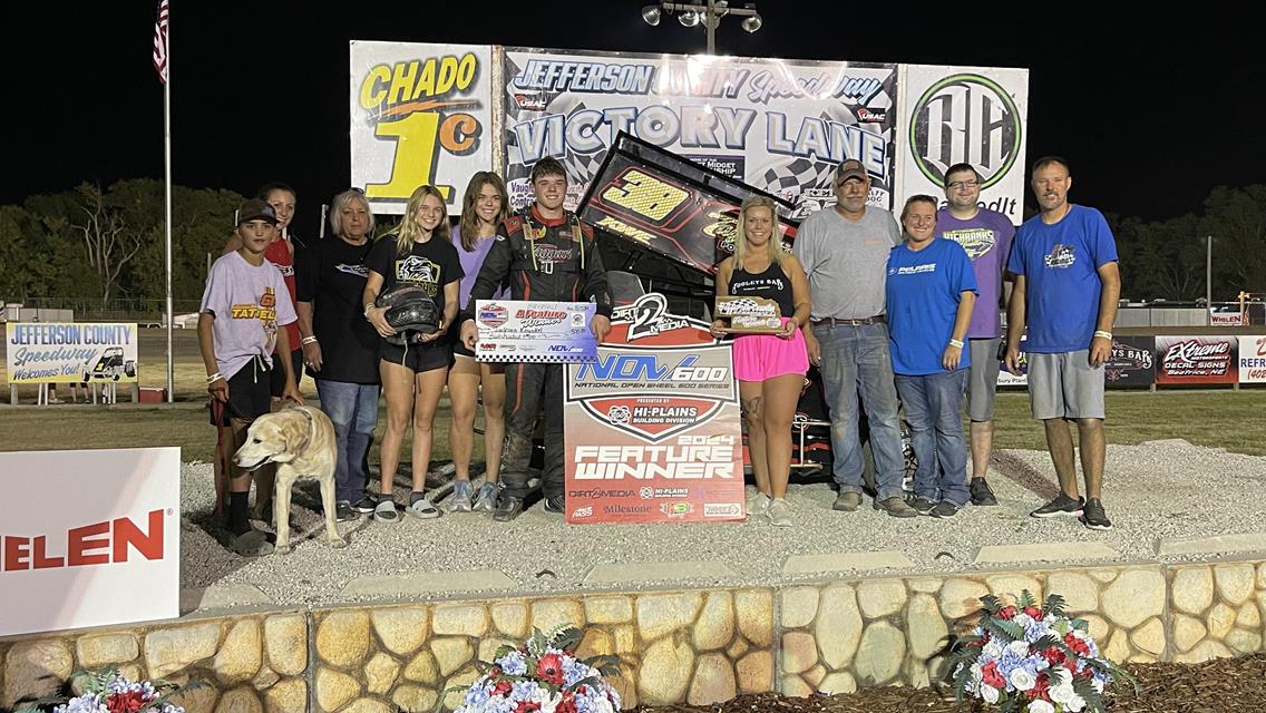 Nunley, Kounkel, Weger, and Kalkwarf Net NOW600 National Wins at Jefferson County Speedway!