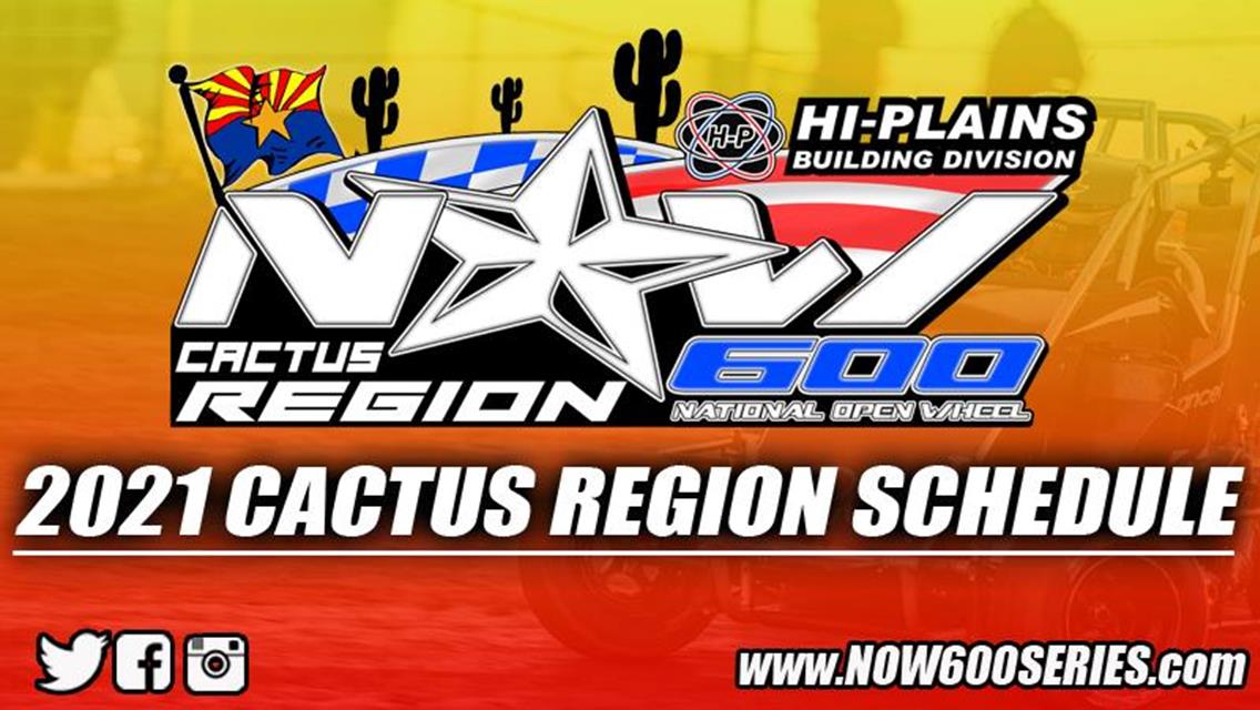 NOW600 Cactus Region Releases 20 Race 2021 Schedule for Adobe Mountain Speedway