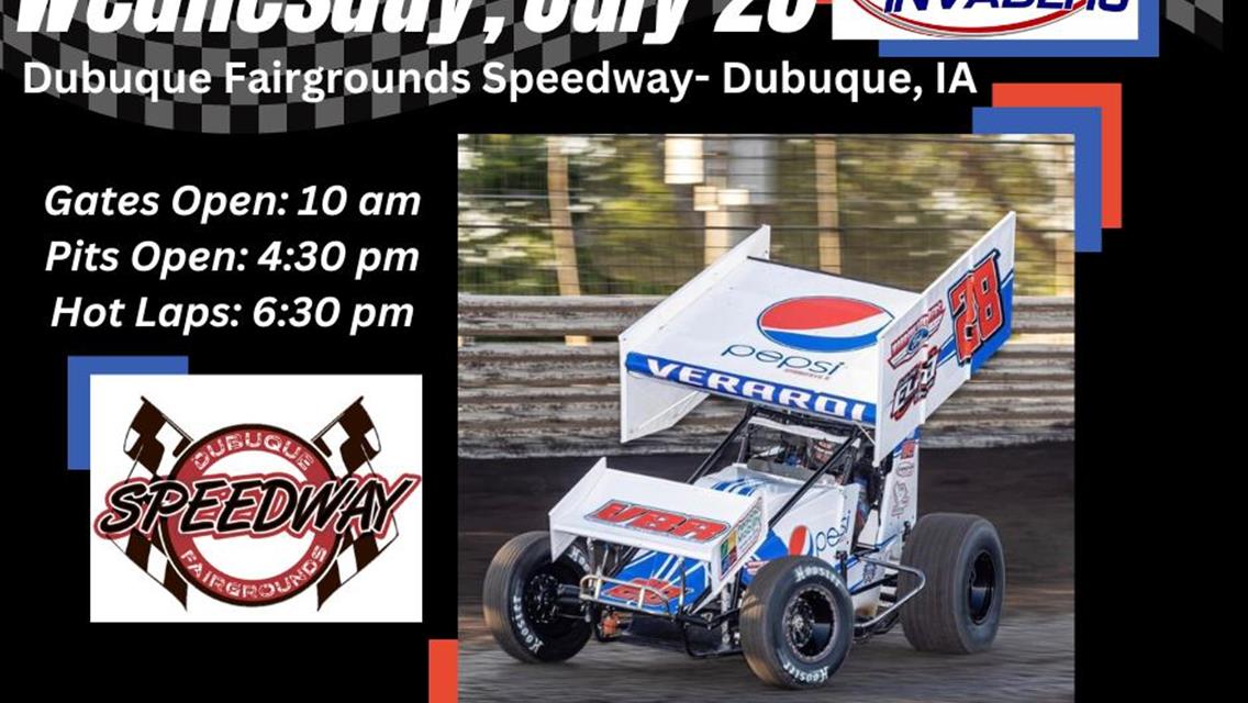 Sprint Invaders Rock Dubuque County Fair Wednesday Night!