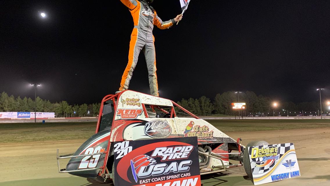 Kenny Miller Collects Career Win Number One at Delaware International