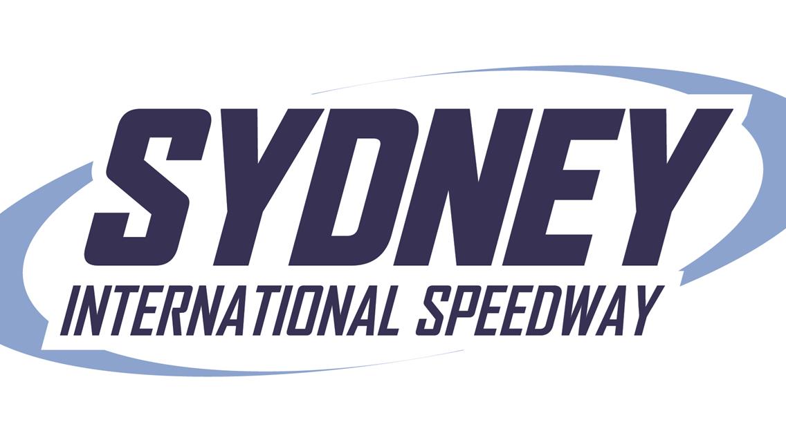 Thank you, from Sydney international Speedway