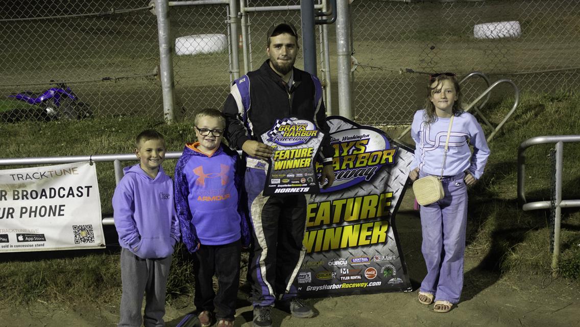 Garrett Thomas wins Northwest Focus Midget and Cory Sweatman win Hornet on Sunday