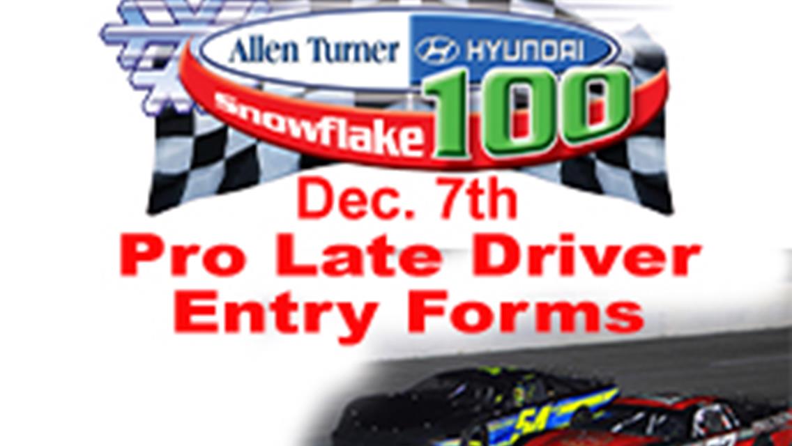 Entries Now Open For Snowflake 100 During Snowball Derby