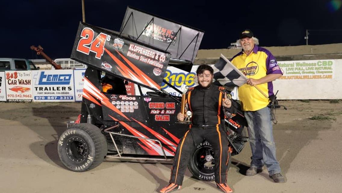 Johnny Boos Begins POWRi RMLS Season with I-76 Speedway Win