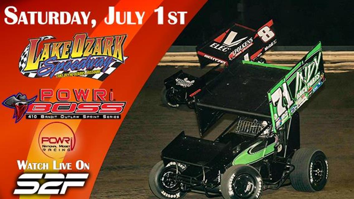 POWRi 410 Bandit Outlaw Sprint Series Independence Day Return to Lake Ozark