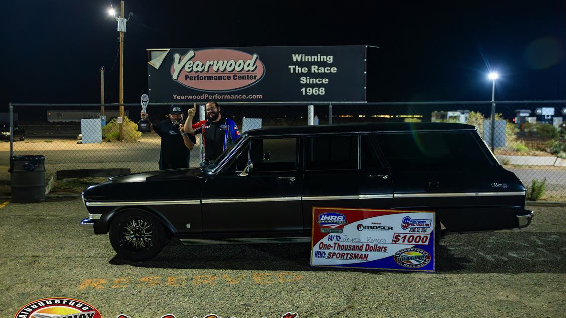 Albuquerque Dragway Sees Marcy, Gonzales, Romero, Duran and Tuck Capture IHRA Sportsman Spectacular presented by Moser Victories