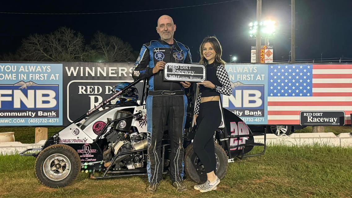 Jacobs Holds Onto NOW600 Turf Tire Victory at Red Dirt Raceway!
