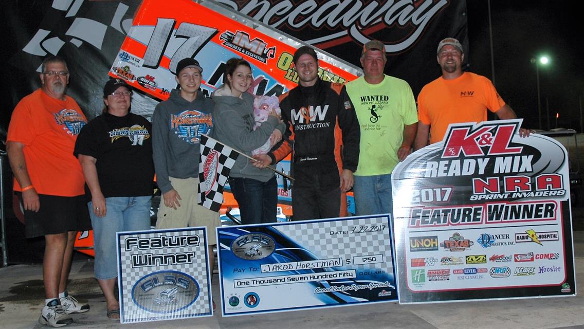 HORSTMAN DOUBLES UP ON NIGHT 2