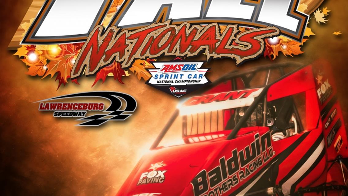 Bonuses Abound for Lawrenceburg &quot;Fall Nationals&quot; October 17th