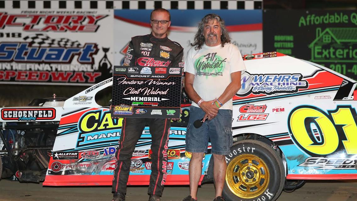 Kinderknecht Wins Clint Walrod Memorial