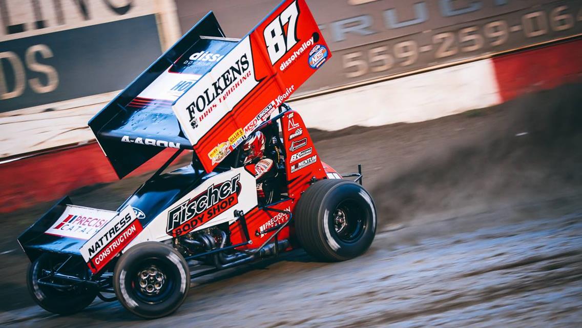 Reutzel Finishes Out World of Outlaws California Swing after Best Finish of the Year