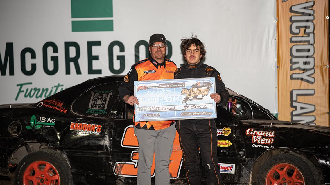 Five winners find Victory Lane at Marshalltown Speedway Frostbuster