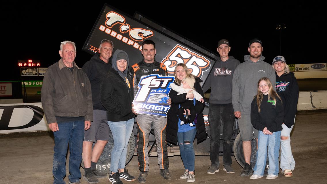 Starks Doubles Up at Skagit Speedway for Third Year in a Row