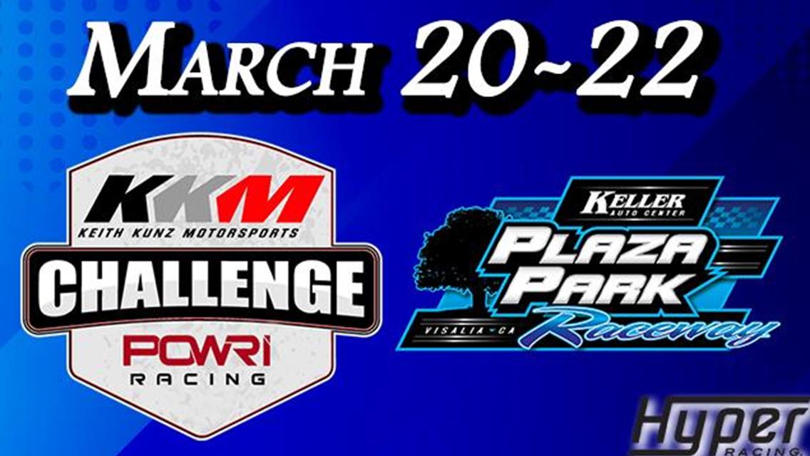 Inclement Weather Forces Date Shift in KKM Challenge at Plaza Park March 20-22