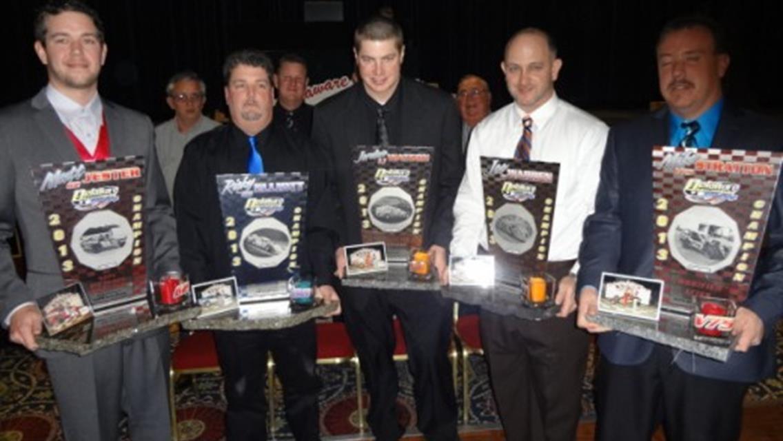 DELAWARE INTERNATIONAL SPEEDWAY DISTRIBUTES OVER $60,000 IN CASH AND CONTINGENCIES AT 2013 AWARDS BANQUET