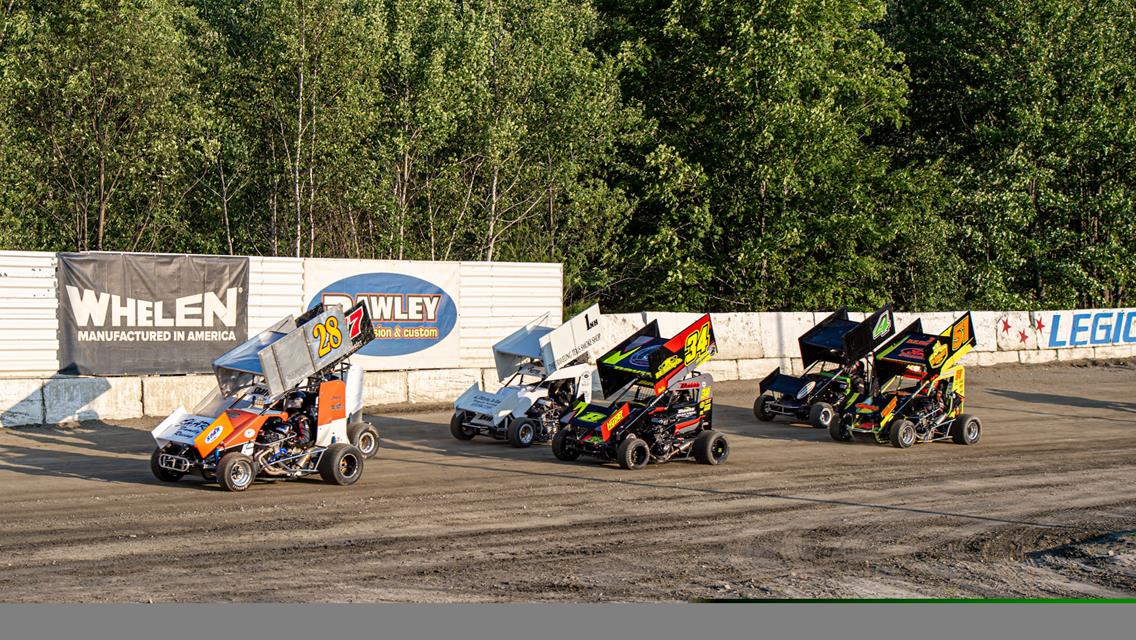 Granite State Micro Sprints Tear Up Legion Speedway!