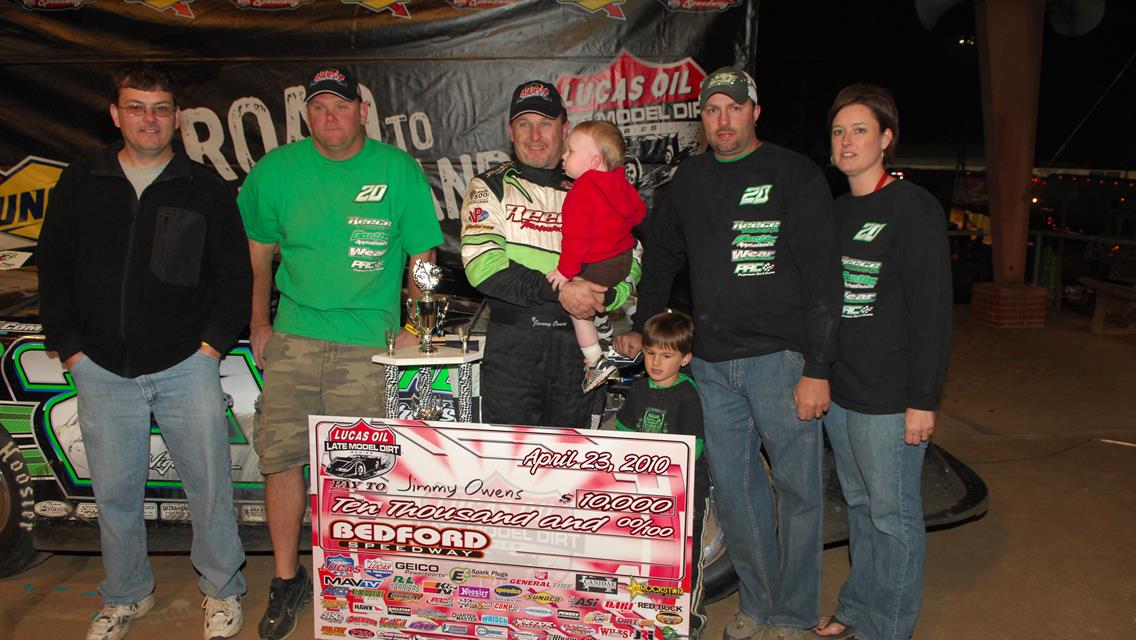 Jimmy Owens Takes Second Straight Series Win on Friday Night at Bedford Speedway