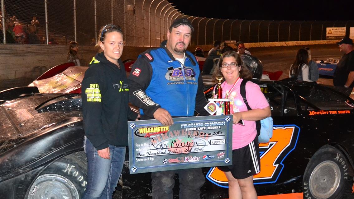 Rob Mayea Wins Second Straight Strawberry Cup; Shank, Pickett, Sanders, And Yeack Also Pick Up Wins