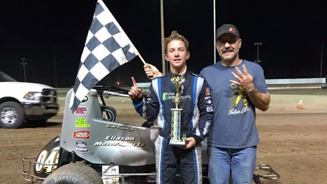 Dale Eliason Jr’s Win Streak Extends to Four at Central Arizona Speedway