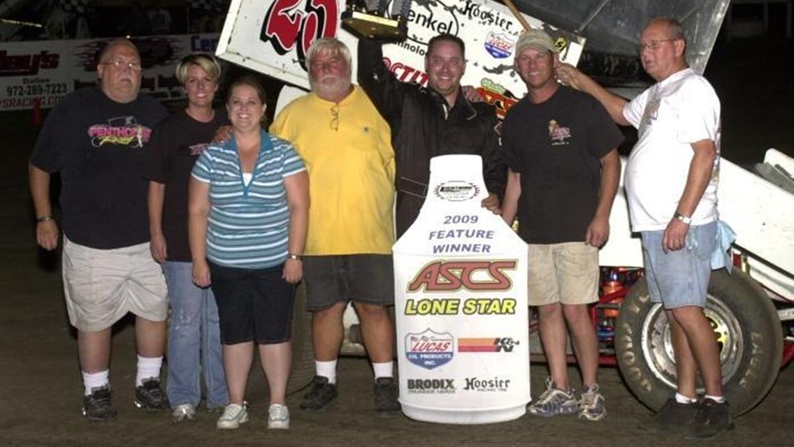 Brian McClelland Wins Wild ASCS Lone Star Feature