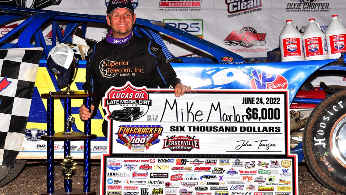 Marlar Goes Back-to-Back at Lernerville