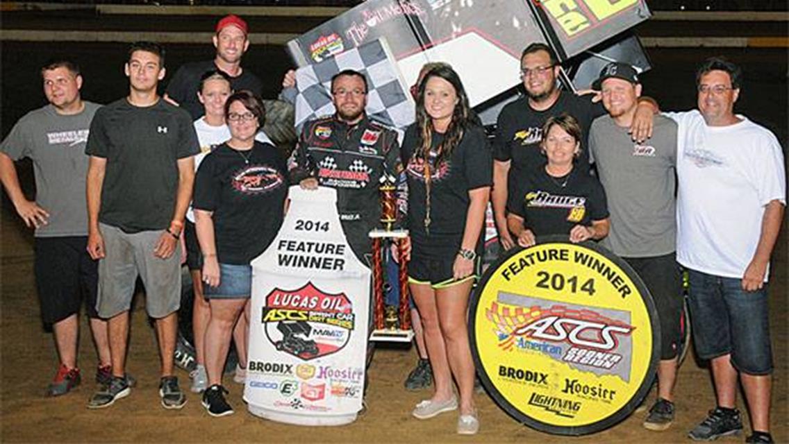 Bruce Jr. Maneuvers From 13th to Wild Win at Outlaw Motorsports Park