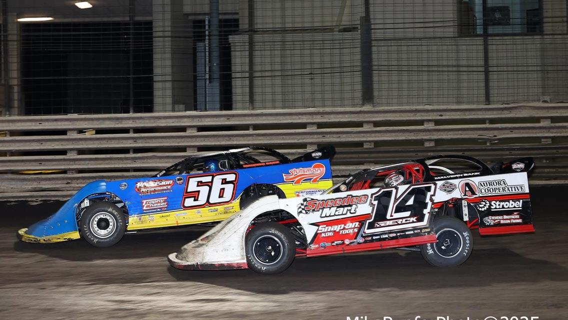 Knoxville Raceway (Knoxville, IA) – Malvern Bank Series – Knoxville Nationals – September 20th, 2025. (Mike Ruefer photo)