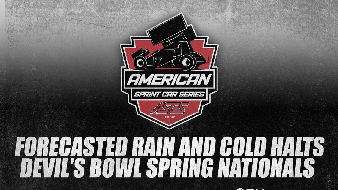 Forecasted Rain And Cold Halts Devil’s Bowl Spring Nationals