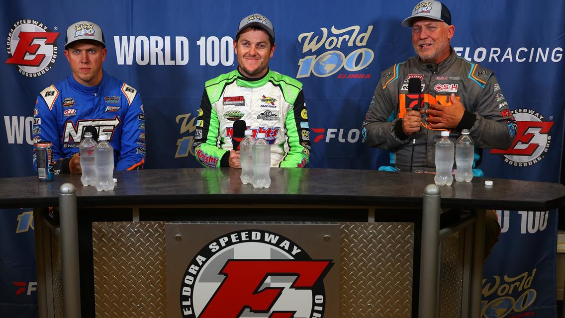 Eldora Speedway (Rossburg, OH) – World 100 – September 4th-6th, 2025. (Josh James Artwork)