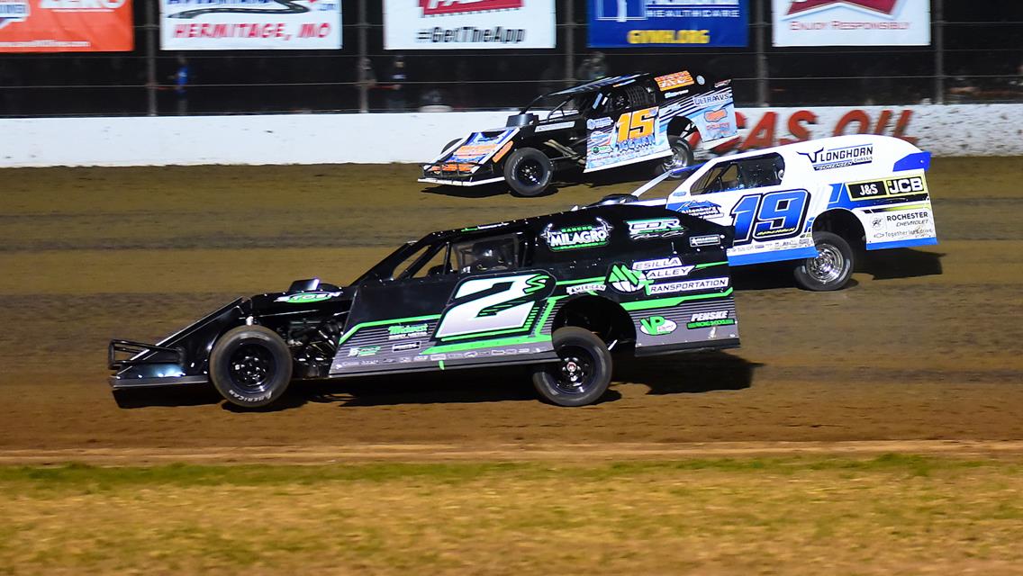 Lucas Oil Speedway (Wheatland, MO) – United States Modified Touring Series – King of America – March 27th-29th, 2025. (Todd Boyd Photo)