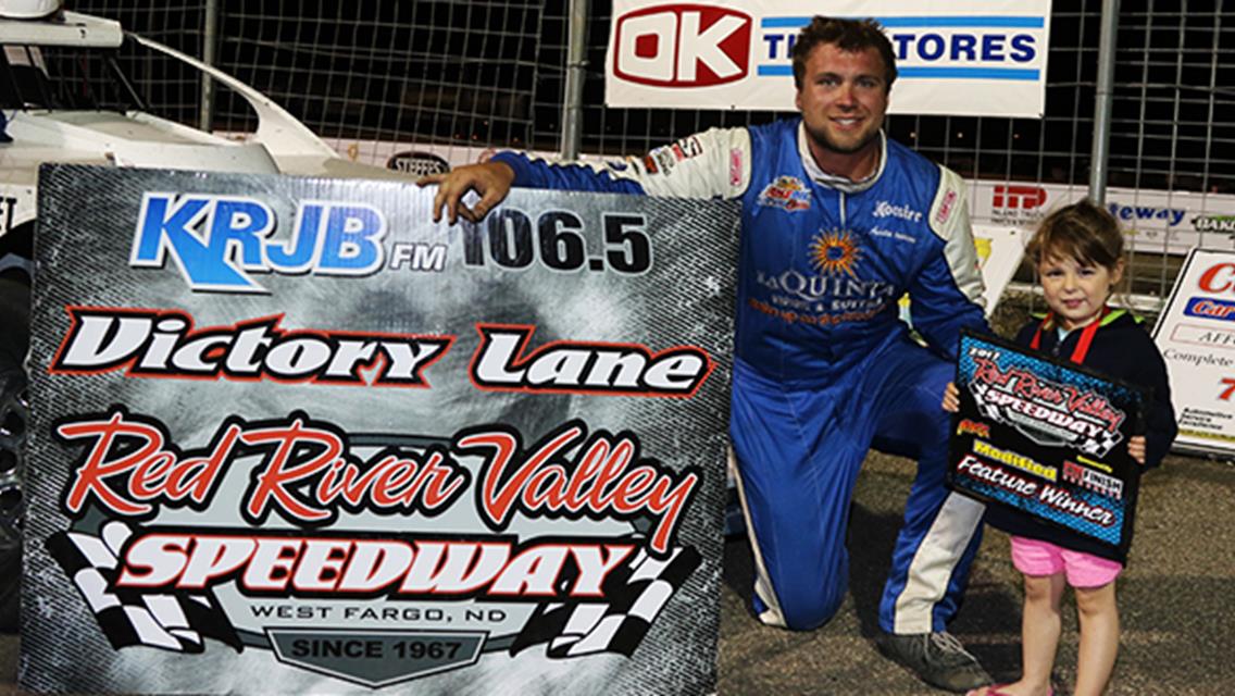 Arneson Remains Unbeatable at Red River Valley Speedway