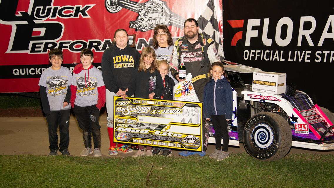 Justin Kay captures 100th IMCA Late Model victory at Dale DeFrance Memorial
