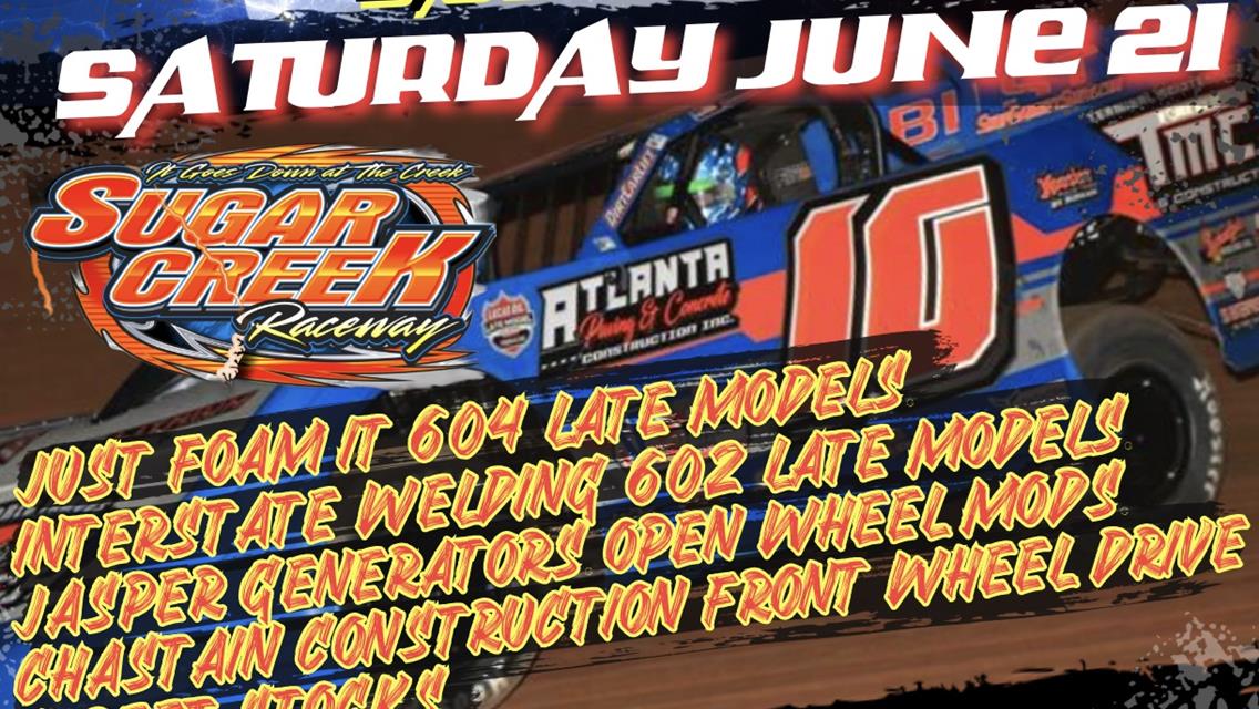 SOUTHERN ALL STAR SUPER LATE MODELS INVADE "THE CREEK!"