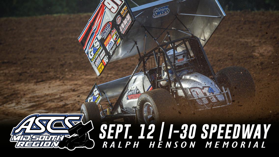 ASCS Mid-South Back At I-30 Speedway For Ralph Henson Memorial