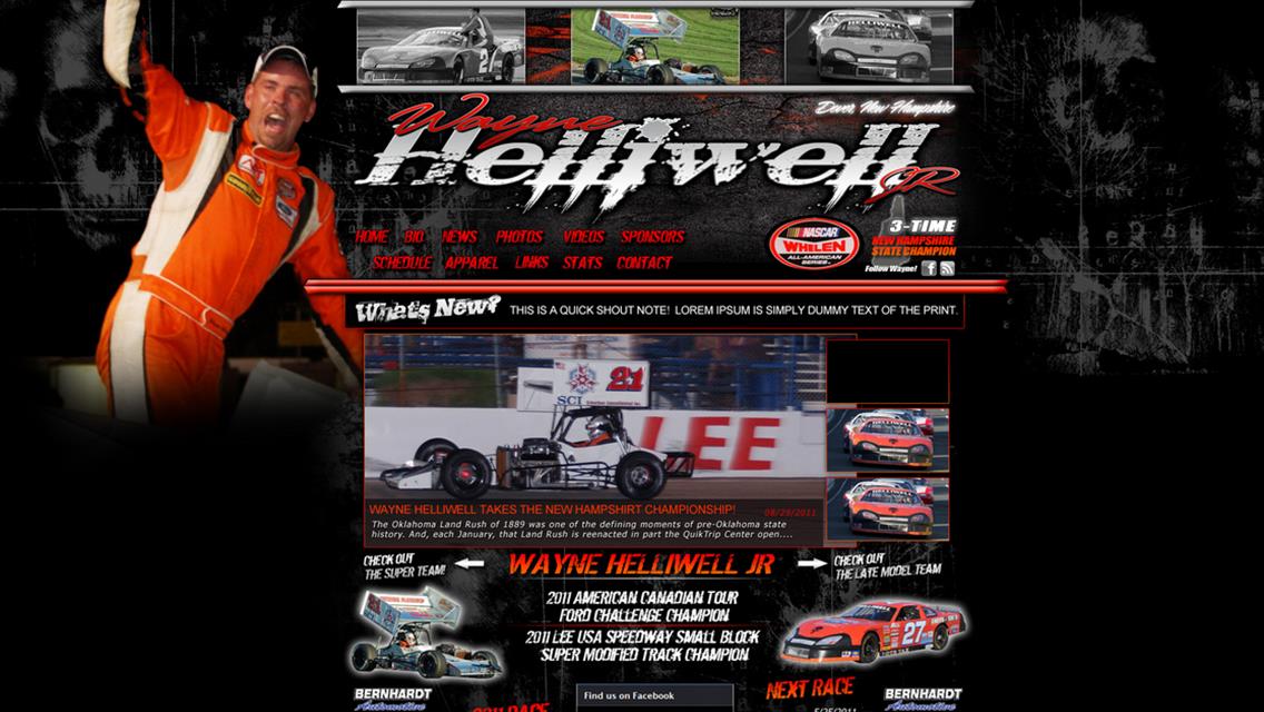 WayneHelliwellJr.com is Born!