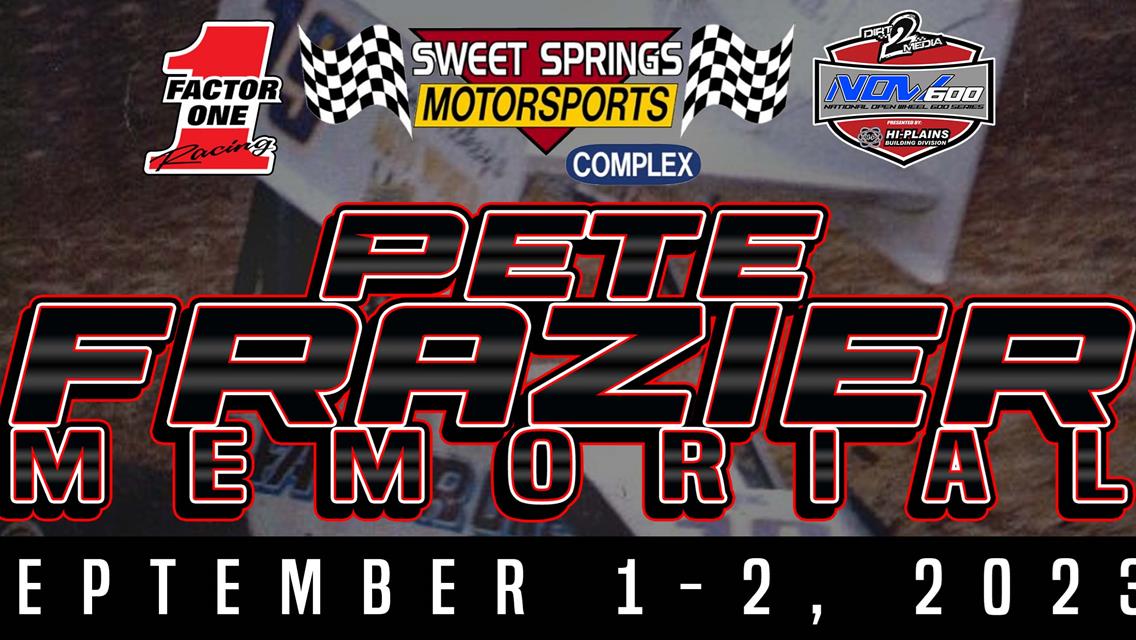 Event And Registration Info Released For The 24th annual Pete Frazier Memorial