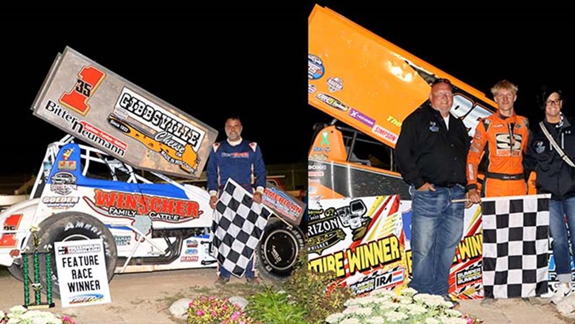 Late pass propels Schmidt to 50th 360 Sprint Car win