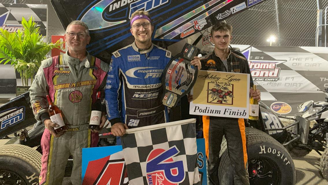 Jordan Poirier Picks Up Empire Super Sprints Win at Drummond